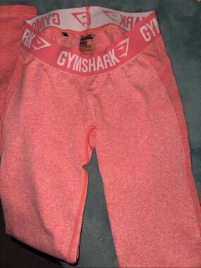 Gymshark Coral Pink Seamless Performance Leggings